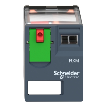Schneider Relay 220V RXM3AB1P7, Single Coil Electromechanical Relay Rated for 220V with Robust Contacts, Suitable for Signal Control and Automation